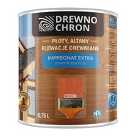 DREWNOCHRON Impregnácia EXTRA 0,75l CEDAR