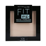 MAYBELLINE FIT ME Zmatňujúci púder na tvár 104 Soft Ivory 8,2g