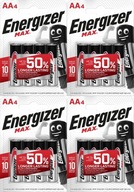 Energizer AA alkalické batérie 1,5V 4ks x 4