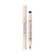 Permanentná očná linka s Star Stamp Eveline Eyeliner & Stamp 24H Star