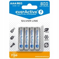 everActive AAA (R3) 800 mAh NiMH batéria 4 ks.