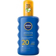 Nivea Opaľovacie mlieko na opaľovanie SPF 20 200 ml