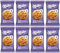 8x184g MILKA XL Cookies sušienky čokoládové kúsky