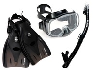 TUSA IMPREX SET MASKA Snorkel FINS M 35-42 BKBK