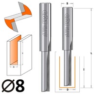 CMT Rovná fréza na drážky preglejky 8mm HM