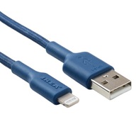 Lillhult IKEA USB A Lightning kábel 1,5 m modrý