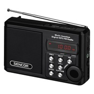 SRD 215 B Vreckové rádio Mp3, USB, Slot