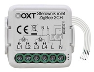 Mini ovládač OXT modul pre 2 rolety ZigBee TUYA