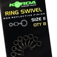 KORDA Ring Swivel 11 / Obrtlík s prsteňom veľ. 11 nereflexné