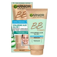 Garnier BB Cream, tmavá, stredná, mastná, zmiešaná pleť