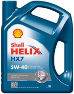 SHELL HELIX HX7 5W-40 4L