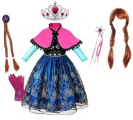 OUTFIT ŠATY ANNA FROZEN SET 140/146