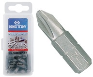 KING TONY Bit bity 1/4 hrot PHILLIPS PH2 25ks