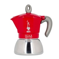 Indukčný kávovar Bialetti Moka 200 ml červený