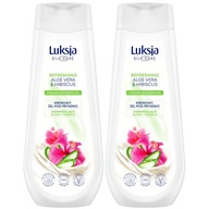 LUKSJA ALOE SPRCHOVÝ GÉL SET 2X500ML