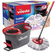 SET Vileda Turbo Spin Mop 3v1 z mikrovlákna