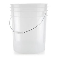 Automotive Care Clear Bucket - odolné, priehľadné vedro na umývanie, 20L