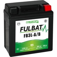 Fulbat YB3L-A/B FB3L-A/B GEL batéria 12V 3,2Ah 35A P+