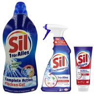 3X Set Sil Stain Remover Odstraňovač škvŕn na tkaninách