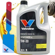 MOTOROVÝ OLEJ 5W30 - 5L VALVOLINE SYNPOWER 5L FUEL ECONOMY A5 B5 FORD LAND