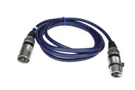 KÁBEL XLR (CANON) ZÁSTRČKA - XLR (CANON) ZÁSUVKA 3M