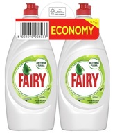 Fairy Apple Tekutý set na umývanie riadu 2x900ml