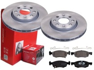 BREMBO PREDNÉ DISKY, DESTIČKY, OPEL CORSA E, 257MM