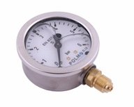 Glycerínový manometer M63 0-6 bar G1/4 POLMO