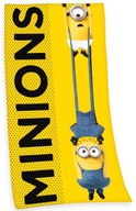 Veľký uterák Minions 75x150 na pláž, bavlna