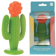 Silikónové hryzátko Cactus 2v1 Manhattan Toy