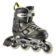 NA14198 ČIERNO-ŽLTÁ VEL. M (35-38) NILS EXTREME INLINE KORČULE