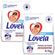 LOVELA Baby hypoalergénny prášok na farbu 8,2 kg