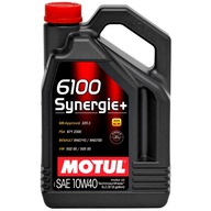 MOTUL 6100 Synergie+ 10W40 5L A3/B3/B4 VW 502.00/5