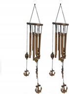 Anchor Wind Chimes 2 ks Kovové zvončeky