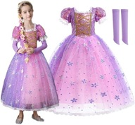 RAPUNZEL KOSTÝM TWISTED OUTFIT 110/116