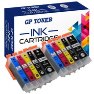 10x atramentové kazety pre EPSON XP-530 XP-630 XP-635 XP-640 XL