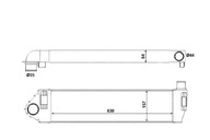 NRF INTERCOOLER RENAULT MEGANE II 1.9DCI/2.0DCI (A