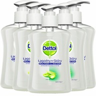 DETTOL 5x Antibakteriálne tekuté mydlo, hydratačné, príjemná vôňa aloe