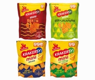 Sada mini krekrov MIX TOP FLAVORS (4x100g)