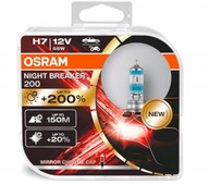 Osram H7 12V Night Breaker Laser +200% +150M