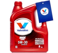 VALVOLINE MaxLife 5W30 C3 MAX LIFE DPF BMW LL04 4L