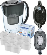 Filtračná kanvica Aquaphor BLACK 2,8l + 10x vložka