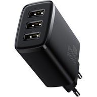 Baseus Compact 3xUSB 17W 3,4A nástenná nabíjačka