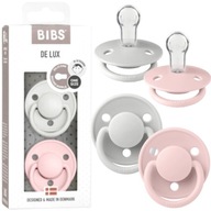 BIBS DE LUX Silikónový cumlík 2 balenia 0 - 36 m