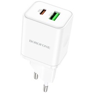 Nabíjačka Borofone BN7 USB-A+USB-C QC3.0 3A PD 20W