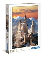 Puzzle Clementoni HQ Zámok Neuschwanstein 1500 ks