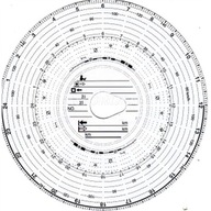 Kotúče tachografovej tabuľky 180km/h záznamový list 100ks