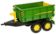 John Deere Veľký 2-nápravový prívesný sklápač Rolly Toys