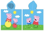 PEPPA PIGGY PONČO S KAPUČOU Osuška