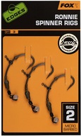 FOX RIG HOOKS RONNIE MED CURVE HOOK 2 3 ks